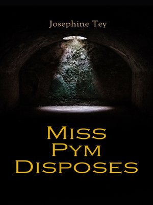 cover image of Miss Pym Disposes